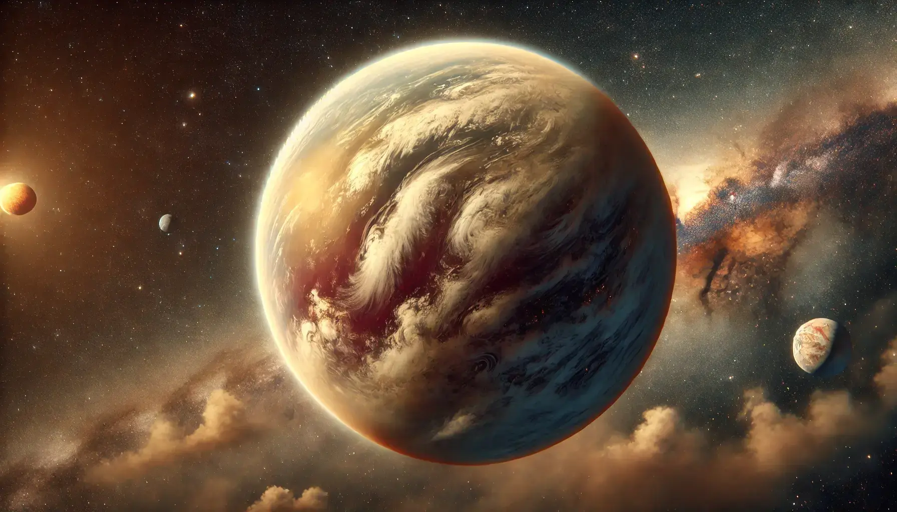 Землеподобная планета с плотной атмосферой